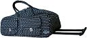 CGull Cricut Expression Canvas Rolling Tote-Black/White Polka Dot by C-Gull: Product Image