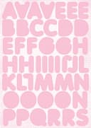 Alpha Stickers 8.25"X5.75" Sheet-Round Fairy Floss by Kaisercraft: Product Image