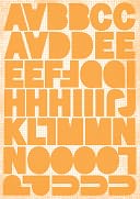 Alpha Stickers 8.25"X5.75" Sheet-Square Tangerine by Kaisercraft: Product Image