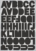 Alpha Stickers 8.25"X5.75" Sheet-Square Black by Kaisercraft: Product Image
