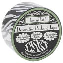 Decorative Packing Tape 1.875" Wide 25 Yard Roll-Black Zebra by Fancy That: Product Image