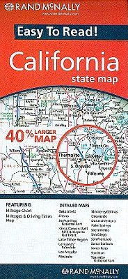 California Easy to Read Map