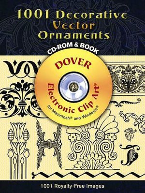 922 Decorative Vector Ornaments CD-ROM and Book