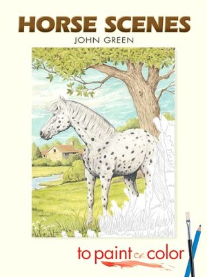 Horse Scenes to Paint or Color