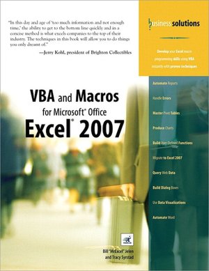 Spanish audio books free download VBA and Macros for Microsoft Office Excel 2007 iBook (English literature) by Bill Jelen, Tracy Syrstad 9780789736826
