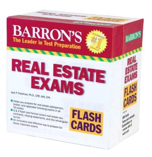 Barron's Real Estate Exam Flash Cards