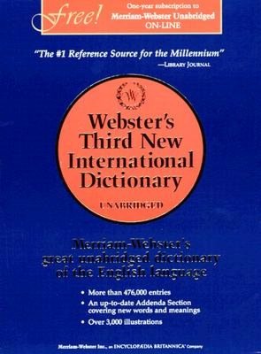 Webster's Third New International Dictionary