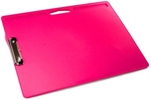 Pink Jumbo Lapdesk with Clip