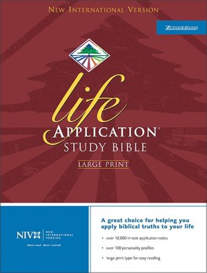 NIV Life Application Study Bible, Large Print