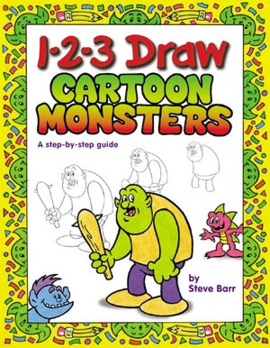 1-2-3 Draw Cartoon Monsters