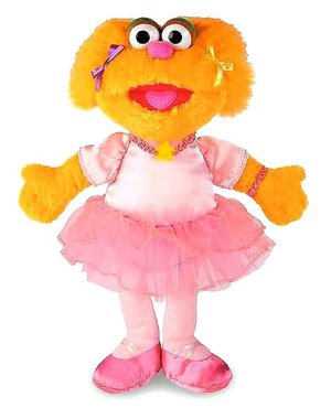 Sesame Street Zoe Ballerina 12 inch Plush Doll