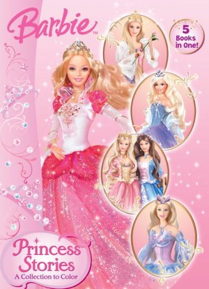 Barbie Princess Stories: A Collect to Color