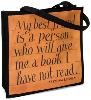 Jeff Fisher Lincoln/Erasmus Quotes Tote - ( 14