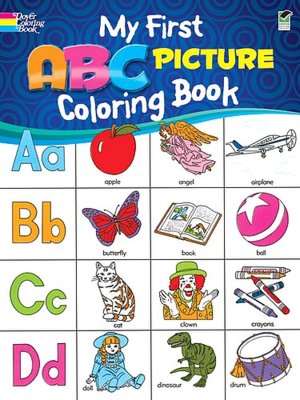 My First ABC Picture Coloring Book