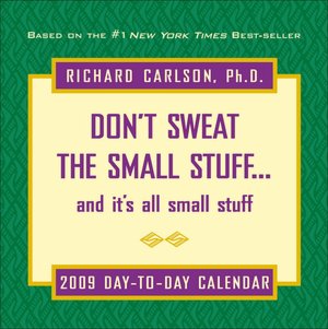 2009 Don't Sweat the Small Stuff Box Calendar