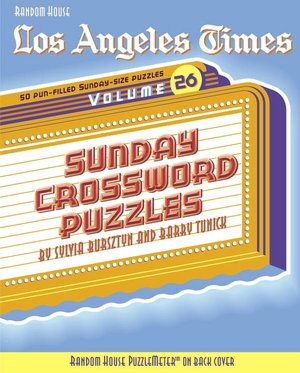 Sunday Crossword Puzzles on Barnes   Noble   Sunday Crossword Puzzles By Barry Tunick   Paperback