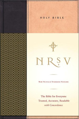 NRSV Standard Bible (tan/black)