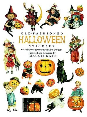  Fashioned Halloween Games on Old Fashioned Halloween Stickers  67 Full Color Pressure Sensitive