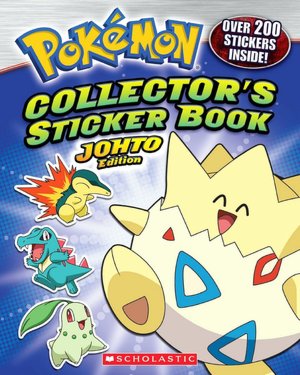 Pokemon Collector's Sticker Book: Johto Edition