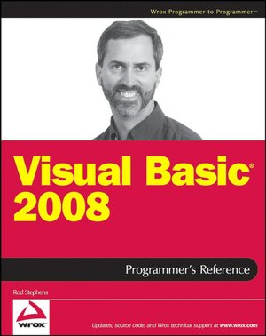 Visual Basic 2008 Programmer's Reference