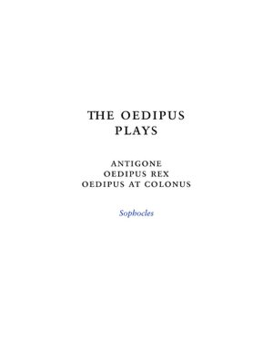 Oedipus Trilogy (SparkNotes Literature Guide)