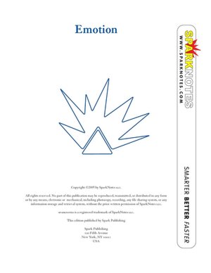 Emotion (SparkNotes Psychology Guide Series)