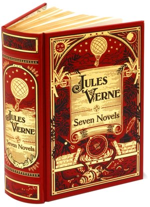 Jules Verne: Seven Novels (Barnes & Noble Leatherbound Classics)