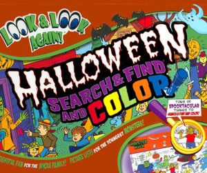 Halloween Search and Find and Color (Look and Look Again Series)