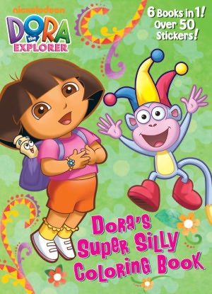 Dora's Super Silly Coloring Book (Dora the Explorer)