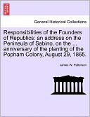 Responsibilities Of The Founders Of Republics