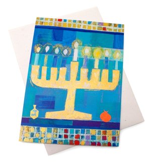 Unicef Hanukkah Menorah Boxed Card