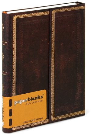 Black Moroccan Magnetic Lined Flexi Mini Journal (4 x 5 -1/2)