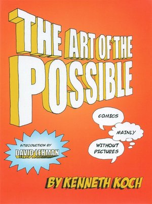 Art of the Possible!: Comics Mainly Without Pictures