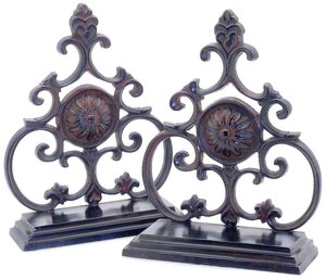 Finial Brass Bookends (set of 2)