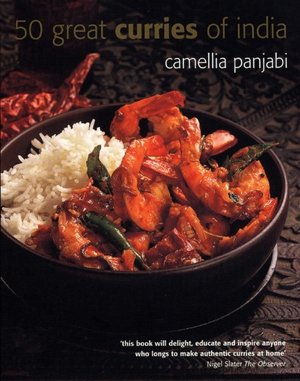 Text book free download 50 Great Curries of India, Tenth Anniversary Edition  by Camellia Panjabi 9781904920359