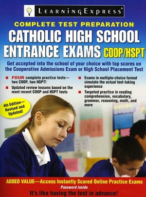 Catholic High School Entrance Exams, COOP/HSPT, 4th Edition