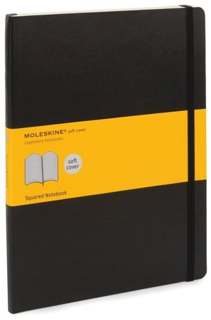 Moleskine Classic Soft Cover Extra Large Squared Notebook