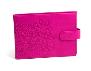Jonathan Adler Love Dove Fuchsia Soft Photo Wallet ( 6