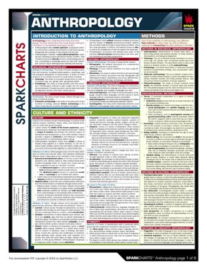 Anthropology (SparkCharts)