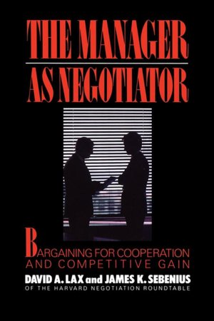 Free downloadable french audio books Manager as Negotiator by David A. Lax (English Edition) 9781451636499