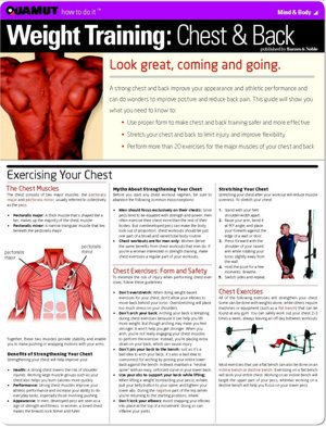 Weight Training: Chest and Back (Quamut)