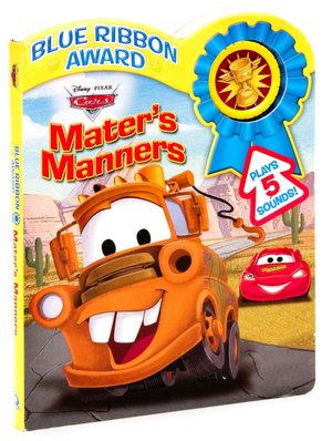 Disney/Pixar Cars: Mater's Manners (Blue Ribbon Award Series)