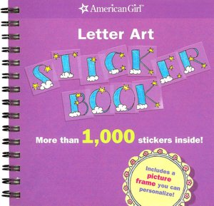Letter Art Sticker Book (American Girl Library Series)