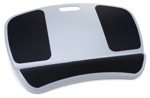 Deluxe Black/Gray Computer Lap Desk