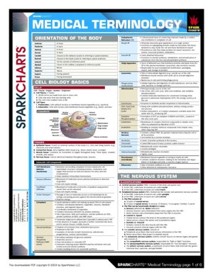 Medical Terminology (SparkCharts)