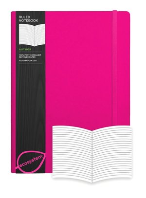 Ecosystem 100% Recycled Flexi Ruled Watermelon Journal (7.3''x9.8'')