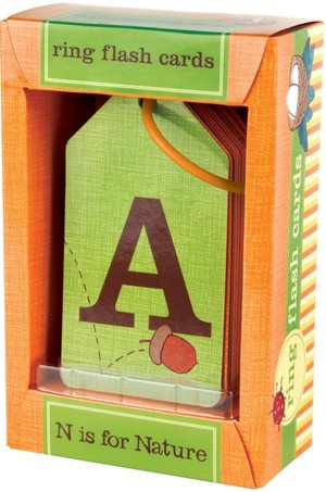 Mudpuppy Flashcard Ring - Nature Alphabet