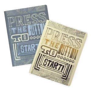 Moleskine Cover Art Ruled Journal by Maykel Cordeiro Nunes, Set of 2