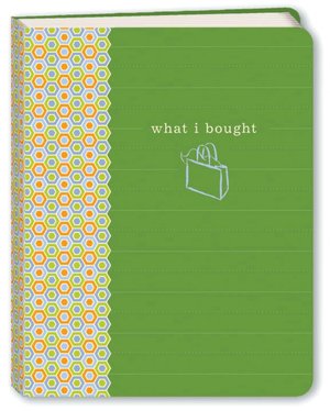 What I Bought (Dark Green) Mini Journal