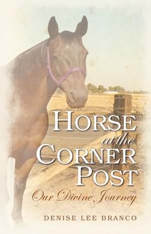 Horse At The Corner Post